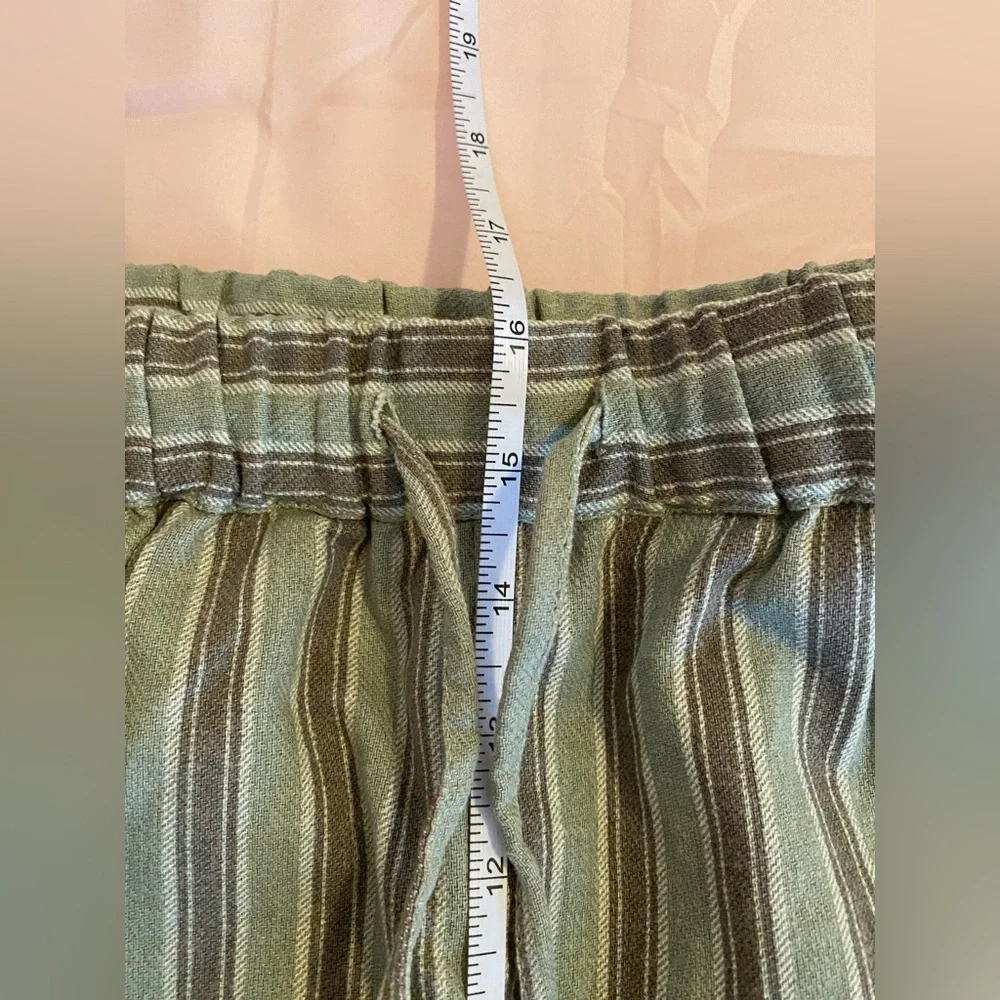 Free People Ellie Striped Pull On Barrel Pants - Picture 7 of 10